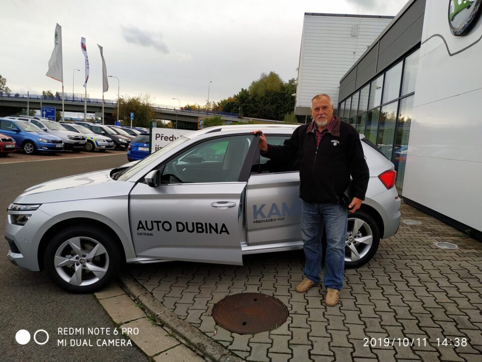 ZAPŮJČENÍ VOZU ŠKODA KAMIQ NA VÍKEND