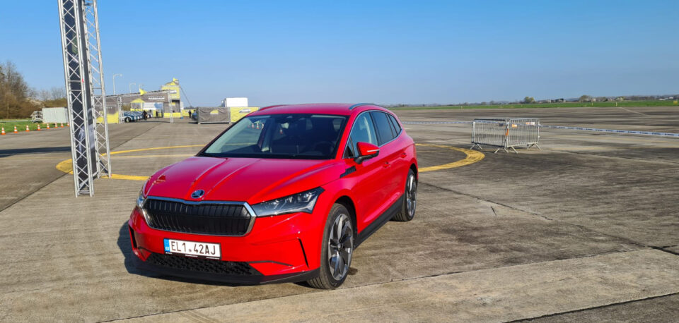 OSOBNÍ SEZNÁMENÍ S ELEKTRICKÝM VOZEM ŠKODA ENYAQ iV